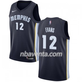 Camiseta Hombre Memphis Grizzlies Tyreke Evans 12 Nike 2017-18 Navy Swingman
